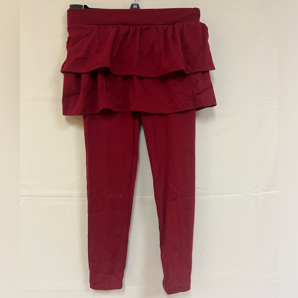 NEW Resinta 3 Pack Girls Pants Ruffle Skirt Pants size: 6-7 yo